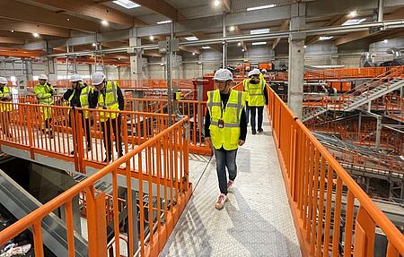 "Recycling live" in der TriPlast "Recycling live" in der TriPlast